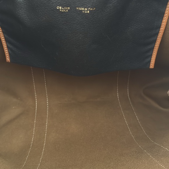 Vintage Celine Tote Bag About 20x18 M08 SEE PHOTOS FOR CALLOUTS - Picture 9 of 13